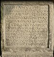 Latin inscription