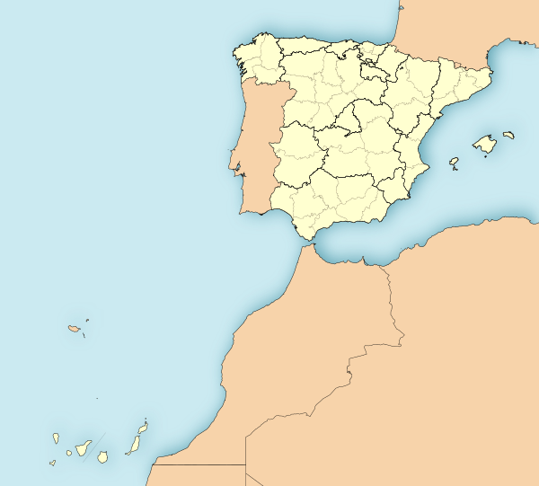 2000–01 La Liga is located in Spain, Canary Islands