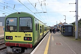 A train at howth 6 March 2024