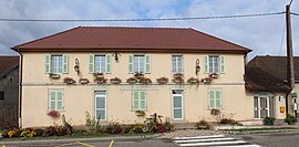 The town hall in Lombard