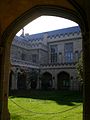 The cloisters of the Old Quad.