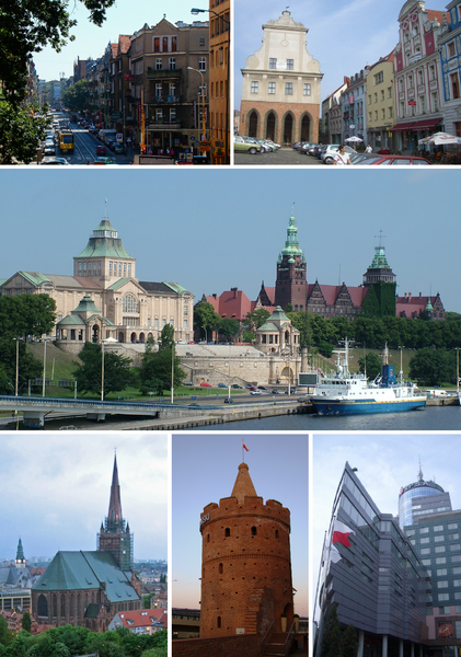 Файл:Collage of Szczecin.png