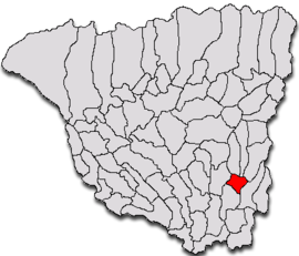 Location in Gorj County