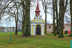 Chapel in the centre of Radostín