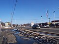 Looking east at Sauk City