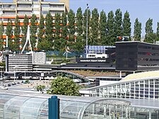 Miniature Amsterdam Airport Schiphol in Madurodam