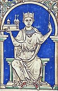 13th-century manuscript depiction of Stephen