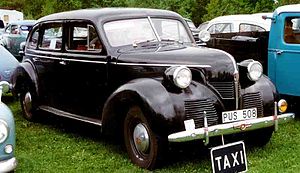 Volvo PV60 4-Door Sedan/Taxi 1946