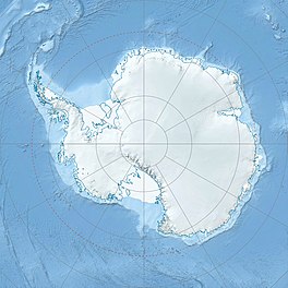 Map showing the location of Macy Glacier