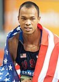 Bryan Clay is half Japanese and half African-American.[152]