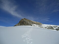 El Pico Humboldt la segunda cumbre más alta del país con 4.940 metros de altura sobre el nivel del mar.