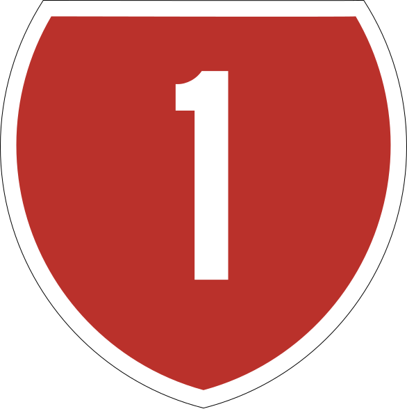 File:State Highway 1 NZ.svg