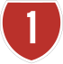 State Highway 1 shield}}