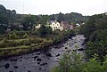 The River Shannon immediately upstream of Dowra Bridge