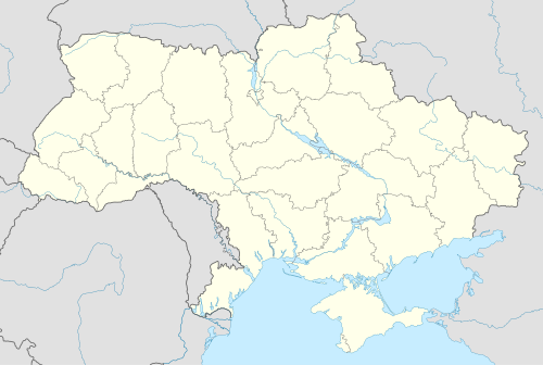 2008–09 Ukrainian First League is located in Ukraine