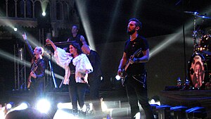 Within Temptation at the Paradiso, Amsterdam, 2011.