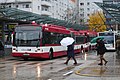 Image 12Trolleybuses outside Salzburg Hbf, Austria