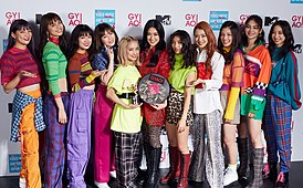 E-girls на 2018 MTV Video Music Awards Japan