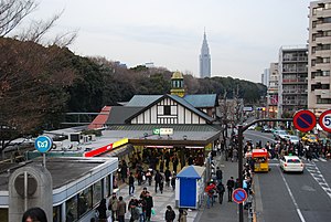 原宿站表参道口