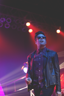 Hoodie Allen performing at Roseland Ballroom in 2013