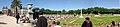 Panoramic view of the Jardin du Luxembourg