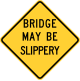 Bridge may be slippery, Pennsylvania