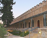 Guesthouse in Mishkenot Sha'ananim, the first Jewish neighborhood built outside the walls of the Old City of Jerusalem (1860), on a hill directly across from Mount Zion