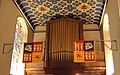 Pipe organ and Royal Banners