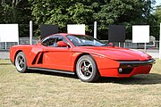 Ferrari FZ93 en el festival Goodwood 2010 de Speed.