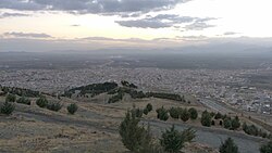 Asadabad city from above