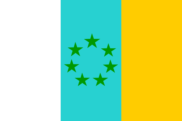 Archivo:Bandera Siete Estrellas Verdes.svg