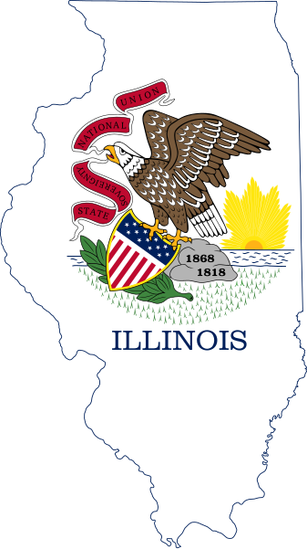 File:Flag map of Illinois.svg