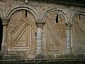 Walls of the Khobi Monastery showing strong Roman influence