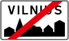 End of city limit