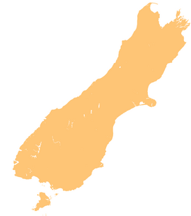 Hinatua River is located in South Island