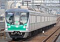 A Tokyo Metro 16000 series set in February 2012