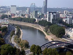 Downtown Vilnius