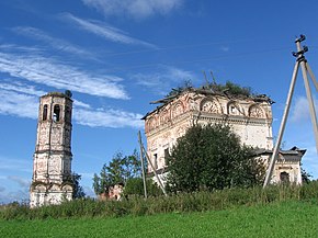 Руины храма во имя Всех Святых