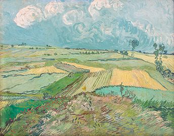 Wheat Fields After the Rain (The Plain of Auvers), 1890, oil on canvas, Vincent van Gogh