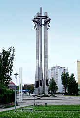 Monument to the Fallen Shipyard Workers of 1970 in Gdańsk