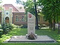 Monument of hungarian revolution of 1956