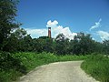 Vista de la hacienda de Komchén Martínez.