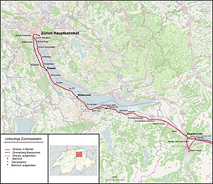 Linksufrige Zürichseebahn