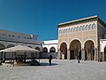 View of the mosque courtyard