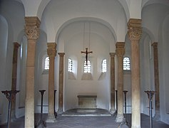 Interior de la capilla