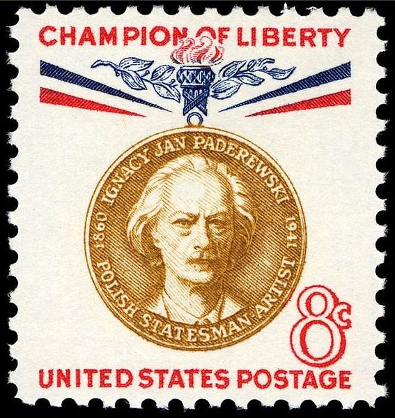 File:Paderewski 1960 issue.JPG