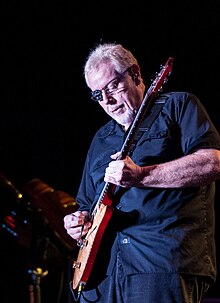 Rich Williams performing with Kansas in 2012 (photo by Wayne Camlin)