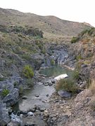 The Simeto near Saraceni Bridge