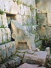 Astarte's throne at the Eshmun temple