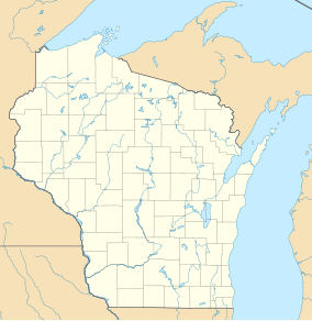 Map showing the location of Ackley Wildlife Area